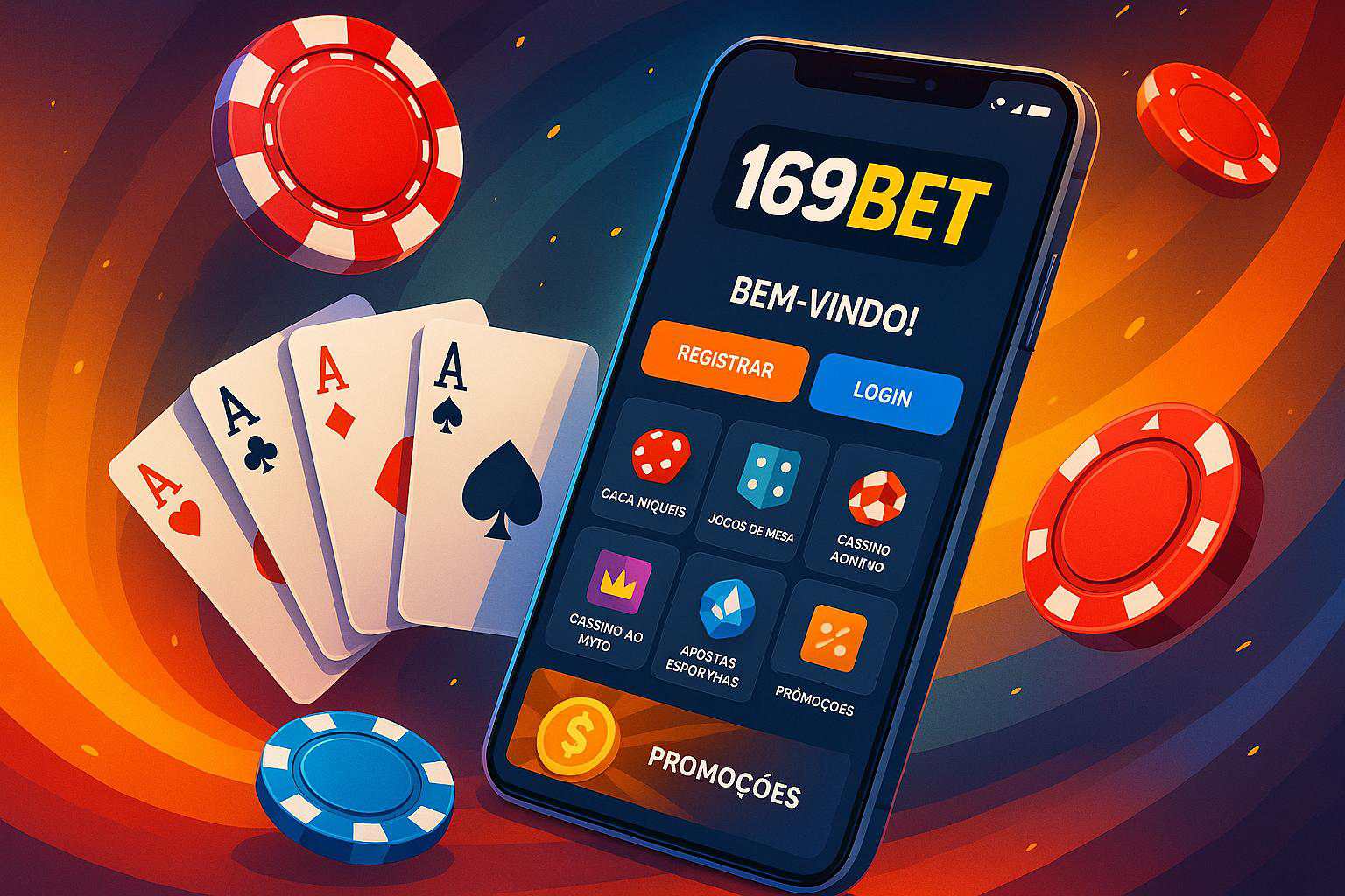 Baixar o 169BET Cassino App