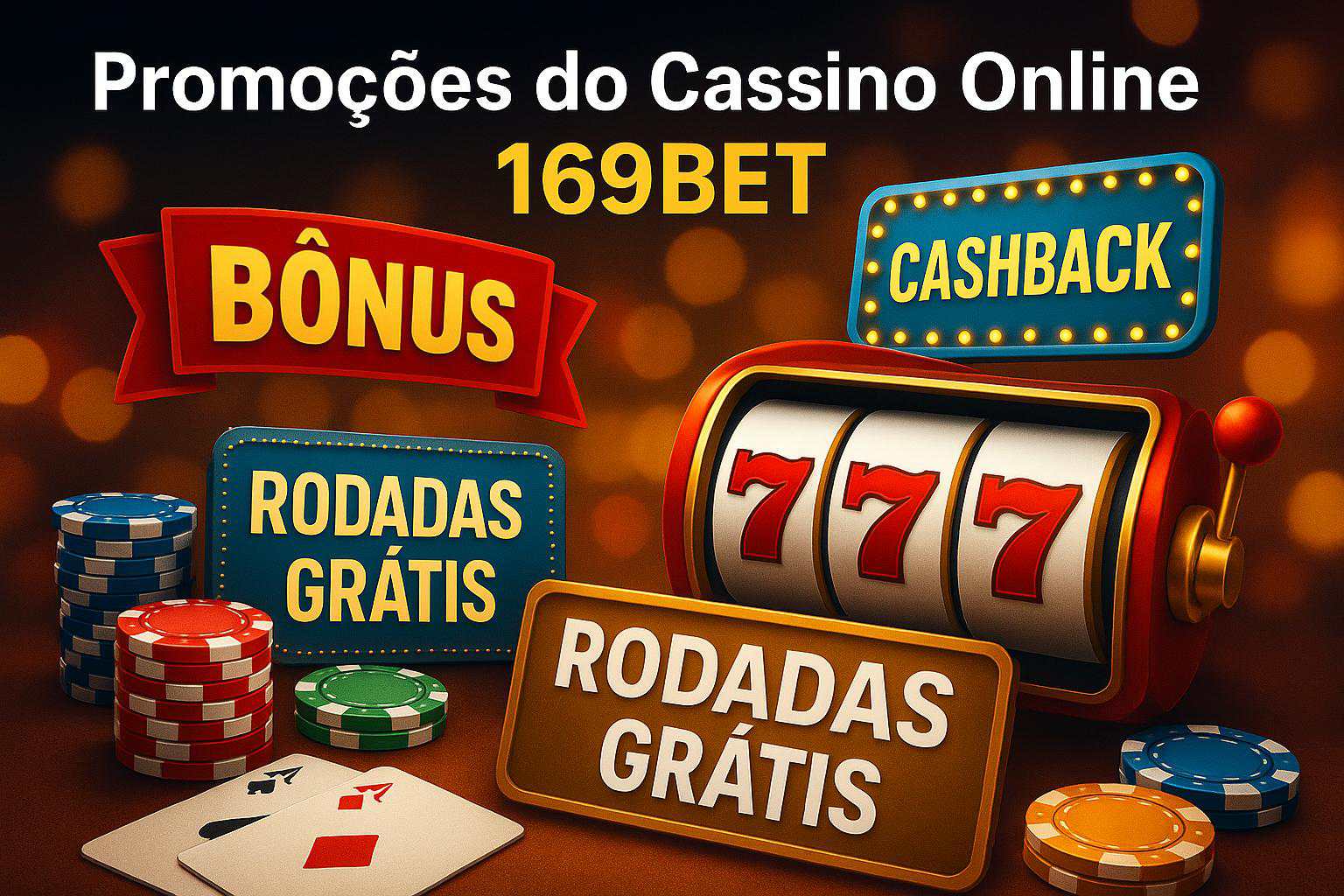 O bônus promocional 169BET é uma ótima maneira de começar sua aventura