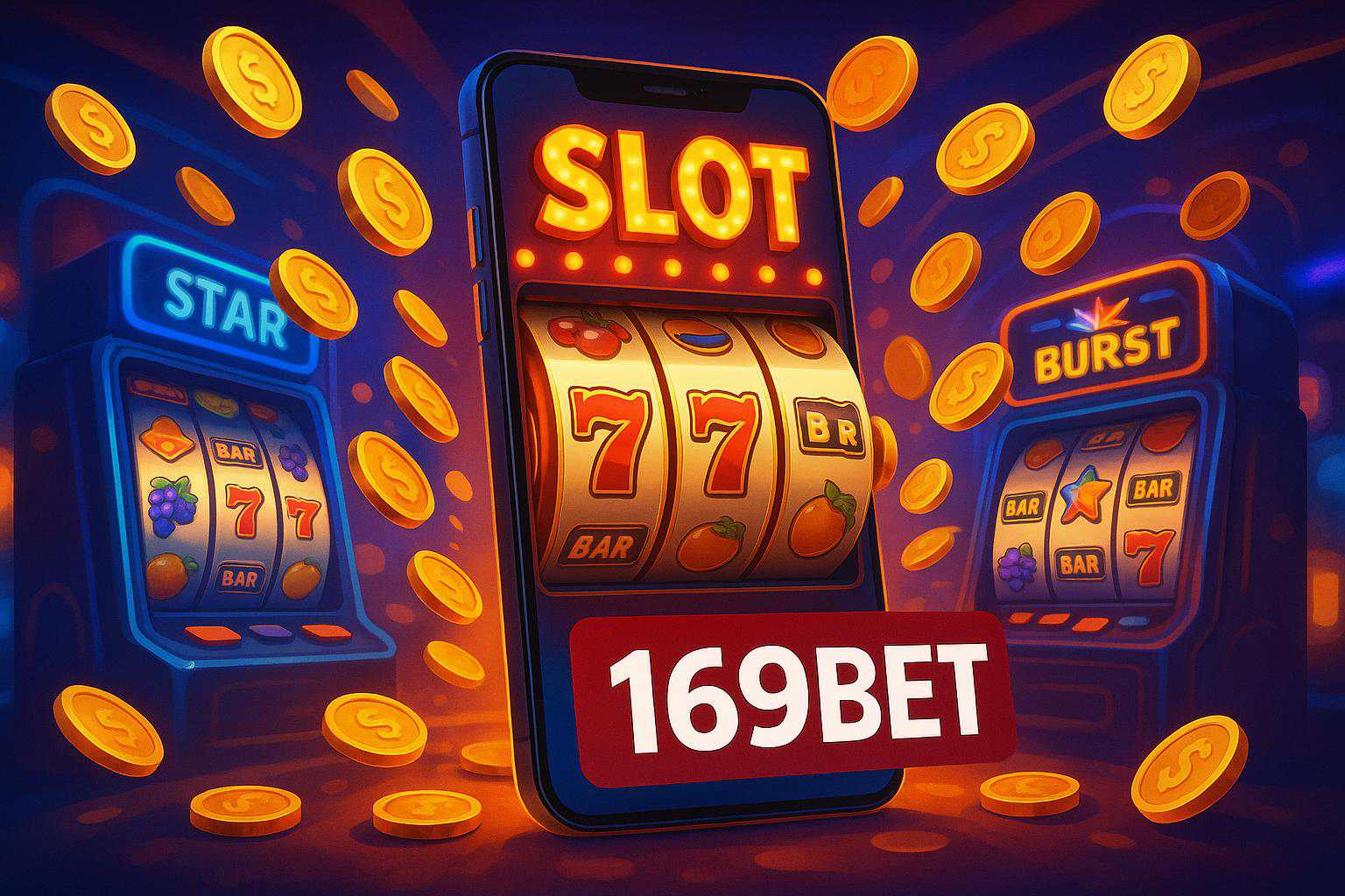 Explore o mundo das slot machines no 169BET Casino